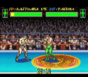 Sougou Kakutougi - Astral Bout 2 - The Total Fighters (Japan) screen shot game playing